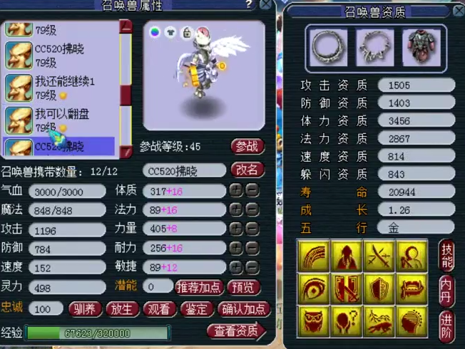 梦幻西游：精锐亚军方寸山账号展示，拥有17段无级别特技腰带