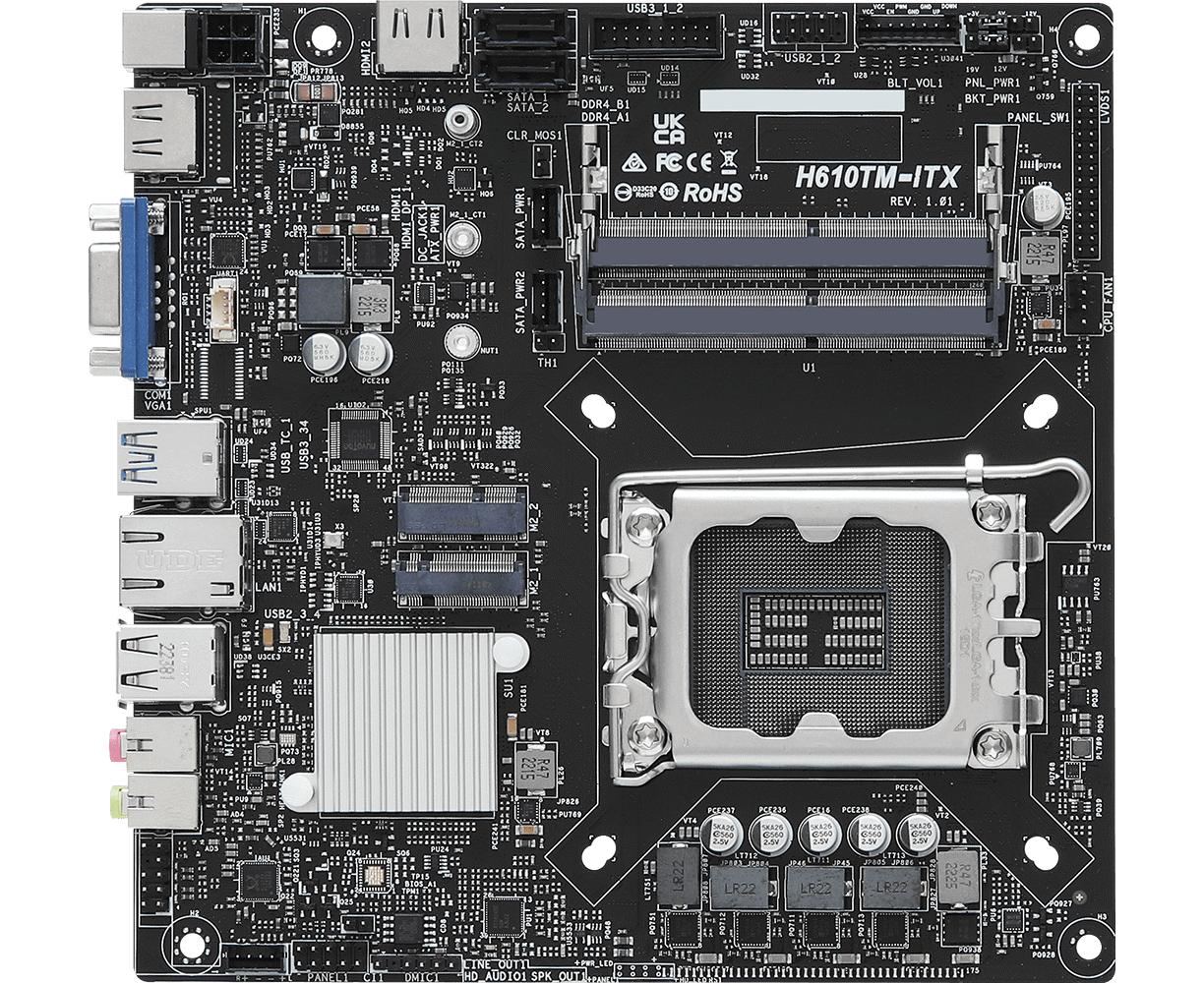 Asrock Introduces H Thin Mini Itx Motherboard Inews