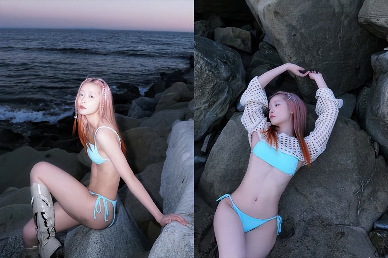 Xu Jiao S Big Bikini Show At The Beach Is Amazing On The Whole Network