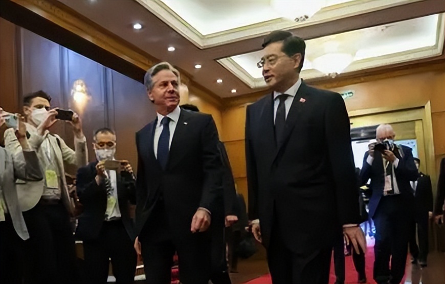 The Foreign Ministers Of China And The United States Met In Beijing