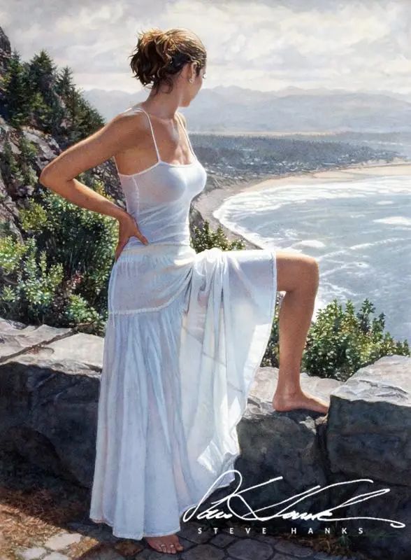 Steve Hanks Recognized As One Of The Best Working Watercolorists Today Sexy And Glamorous Inews