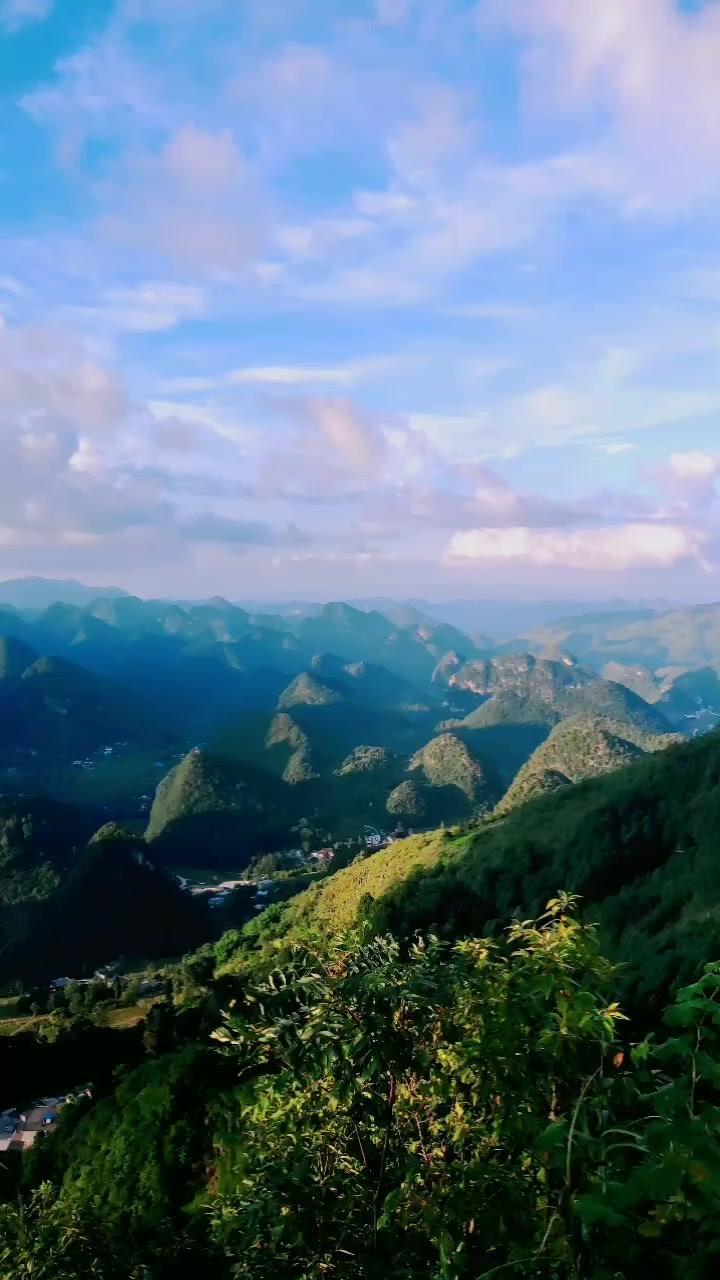 高山旅游区#贵州兴义册亨万重山