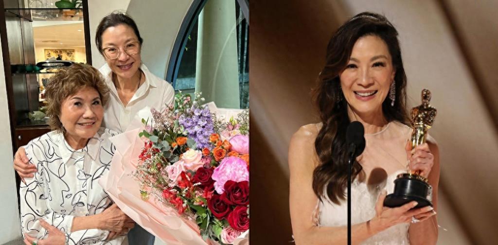 61-year-old Michelle Yeoh returns to her parents' home to visit ...