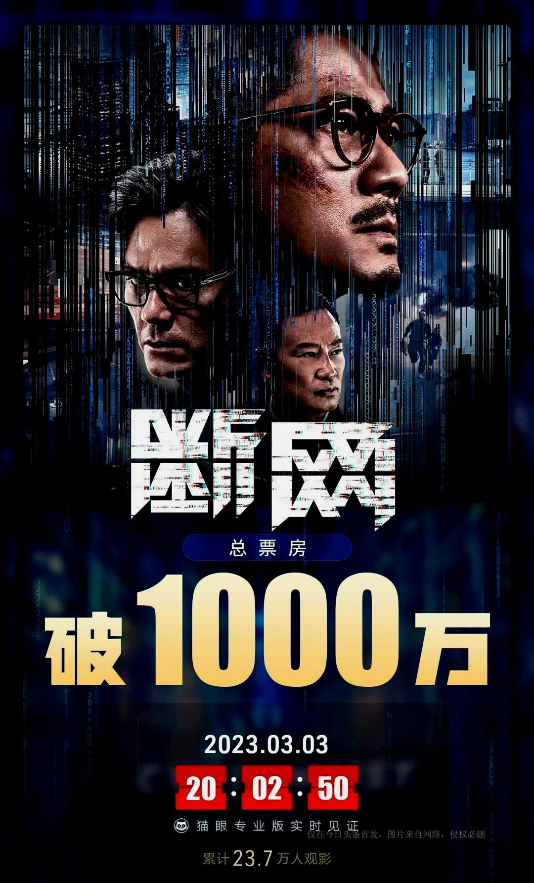 The three new movies on the movie box office list all surpassed "Full