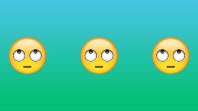 emoji表情最新动态丨新版的“翻白眼”没人待见