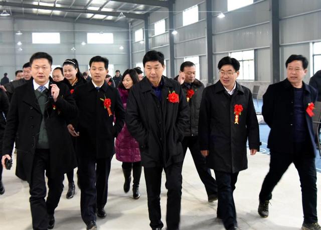新蔡县四个工业企业集中开工