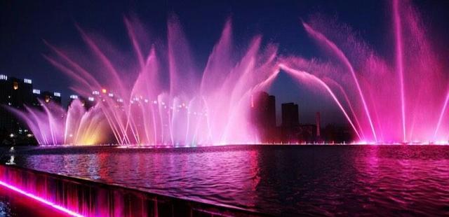 真漂亮！许昌科技广场的夜景惹人醉！