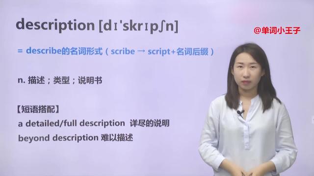 description是什么意思(description中文意思)-好唯一