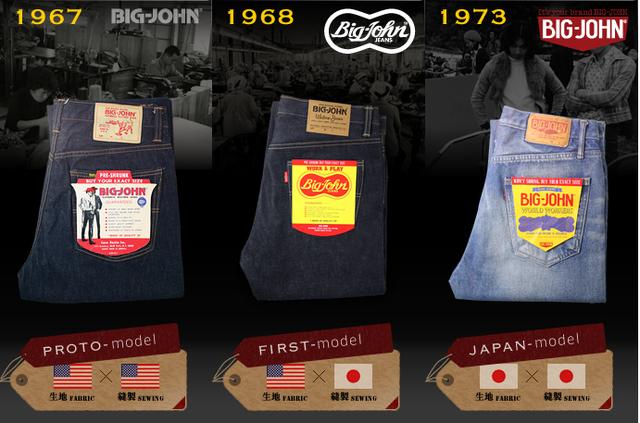 超级玩家典藏原色牛仔品牌之LEVIS,Evisu,APC,BigJohn,Denime篇