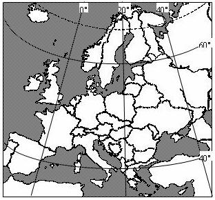 欧洲西部地形对温带海洋性气候分布范围的影响是什么