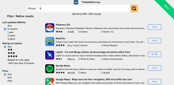TheAppStore.org网站：桌面端找苹果移动应用好帮手