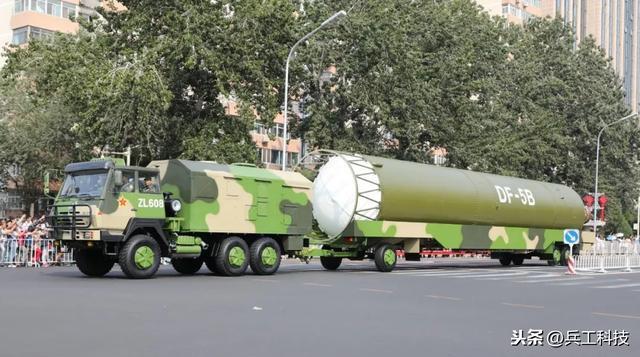 中国核打击力量的中流砥柱——“东风”-5B核导弹