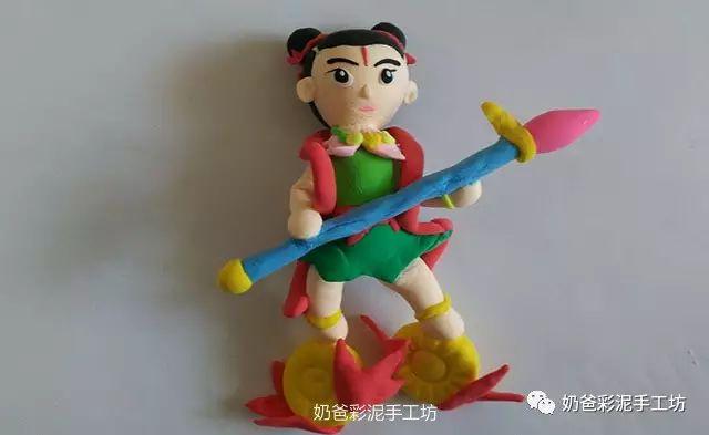 怎么用粘土做哪吒(哪吒黏土制作)