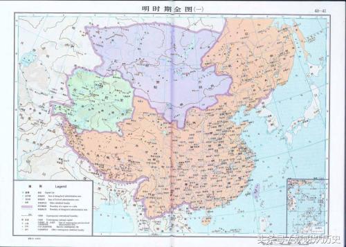 明太祖朱元璋建立明朝时的疆域有多大，及其以后的开拓
