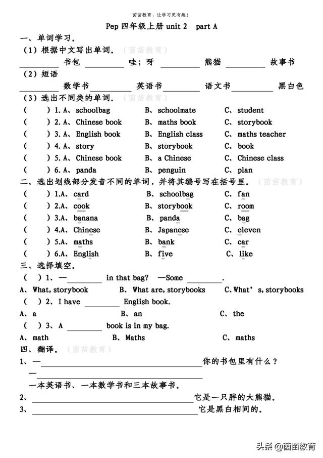它是黑白相间的用英语怎么说(写动物的英语作文)