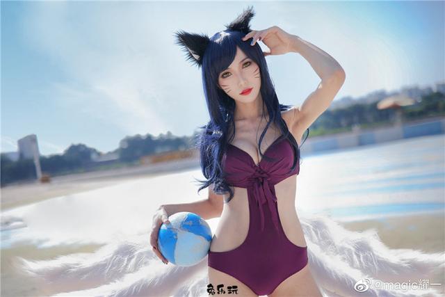 magic耀一微博图片丨英雄联盟·泳池派对·阿狸