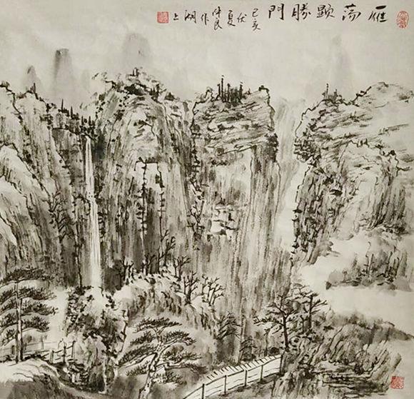 丹青气韵画空妙 溪山行旅百代传——记著名画家王仲良