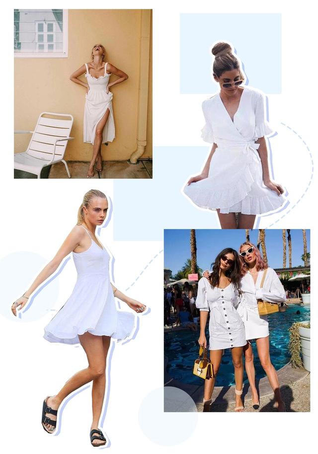 白色连衣裙怎么选，怎么搭？看这一篇就够了