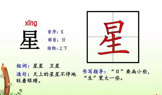 一年级语文下册生字拼音偏旁组词造句