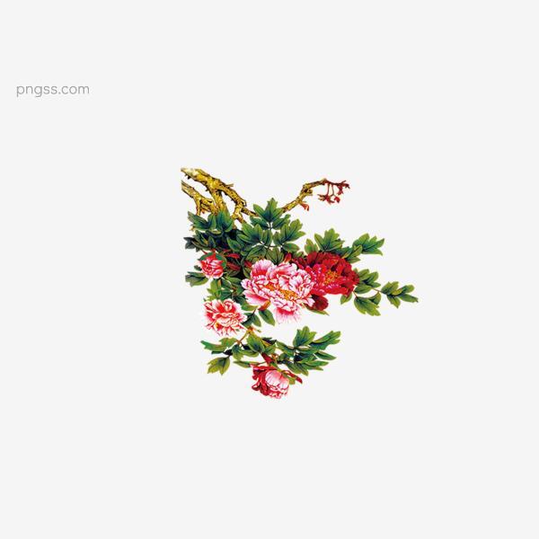 中国新年花卉背景png搜索网 精选免抠素材 透明png图片分享下载 Pngss Com