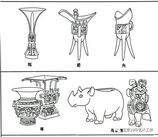 方鼎青铜器画画教程图片