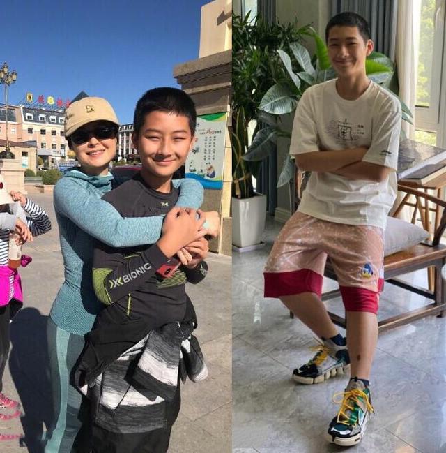 央视张泉灵近况曝光，笑容灿烂保养得当，14岁儿