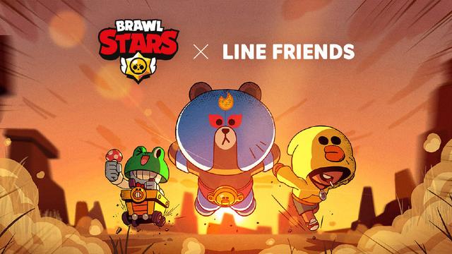 《荒野乱斗》X LINE FRIENDS联动来袭，轻社交席卷游戏圈