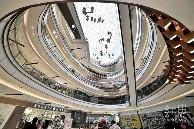 四川红唐购物中心设计赏析：将几何美学形象应用到设计中