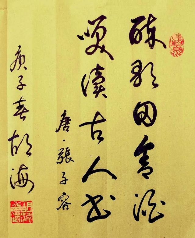 中国书法家协会会员——胡海书法鉴赏(图6)