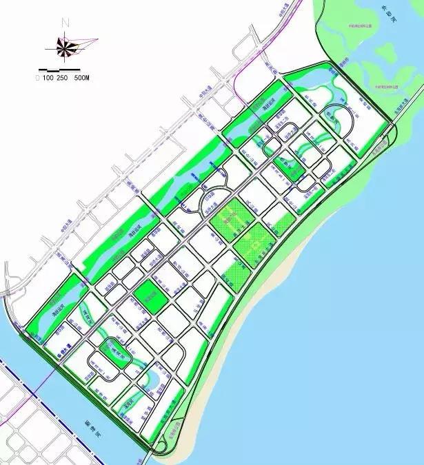 汕頭東海岸新城地名詳細規劃公示中含57條路14座橋10座公園