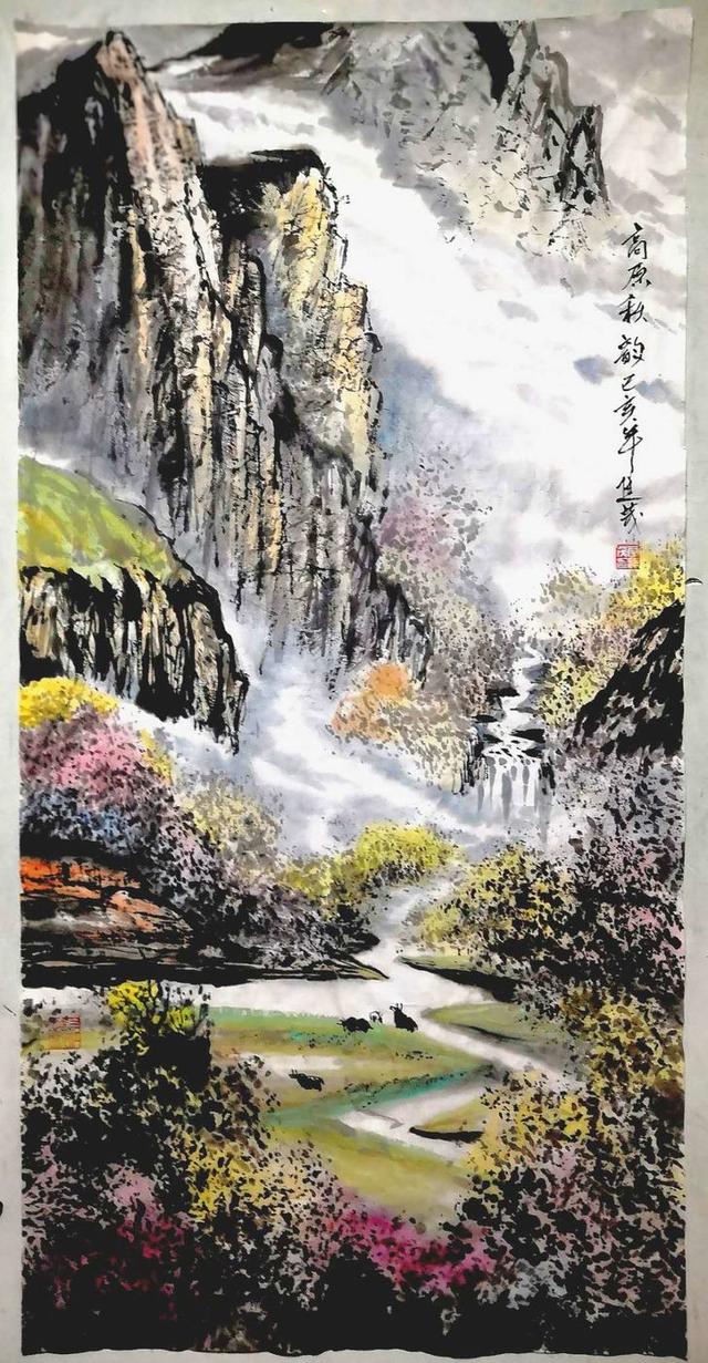 李进茂 当代山水画家——气势磅礴，大美山河