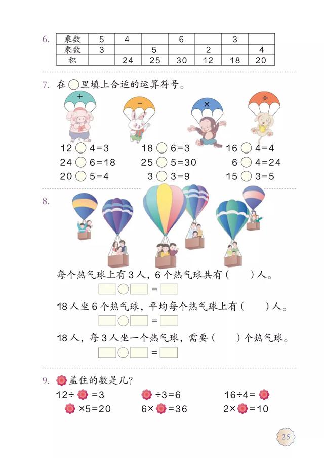 2020春人教版二年级（下册）数学电子课本（高清版）