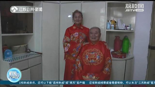 泰州九旬革命伉俪补拍婚纱照 老人从辽沈战役打到抗美援朝