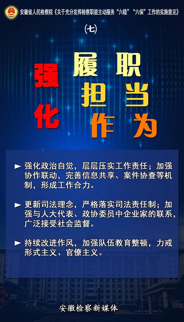 【海报】想良策、破难题，安徽检察为“六稳”“六保”护航！