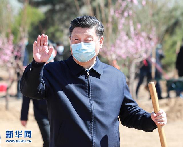 习近平参加首都义务植树活动强调 打造青山常在绿水长流空气常新美丽(图2)