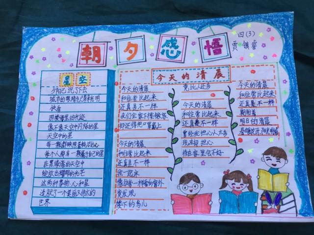 《轻叩诗歌的大门》学生作品展示