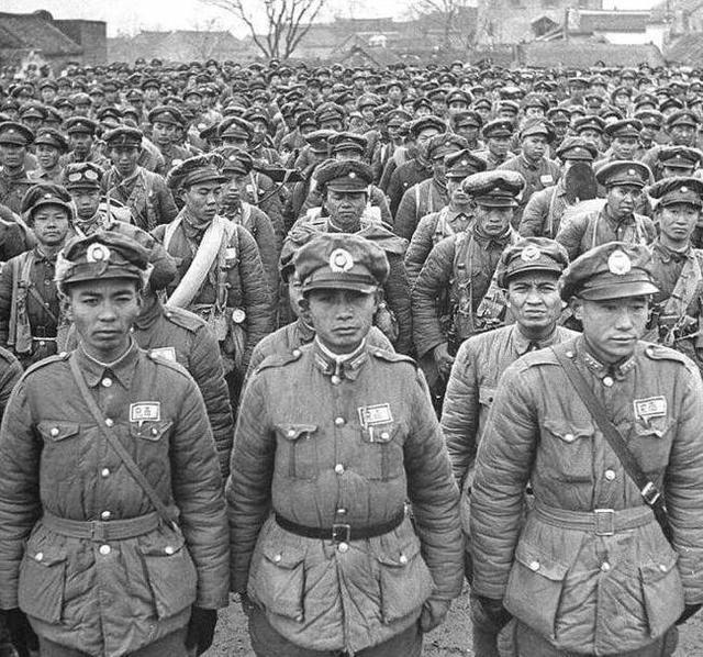 黄维兵团：淮海战役国民党军队罕见照 败军之像已显