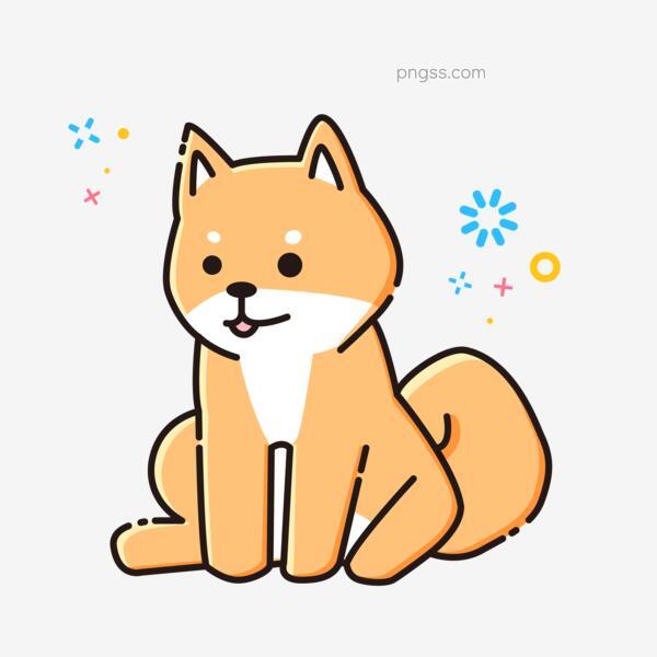 Mbe卡通可爱柴犬狗狗动物素材png搜索网 精选免抠素材 透明png图片分享下载 Pngss Com