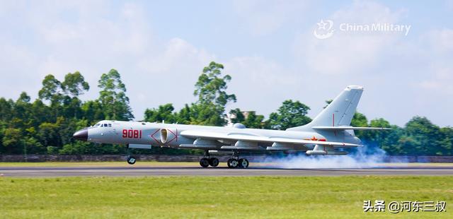 ͬ��50�����Ʒ�������ͺ�-6J�Ա�����B-52H�����߲����ж��