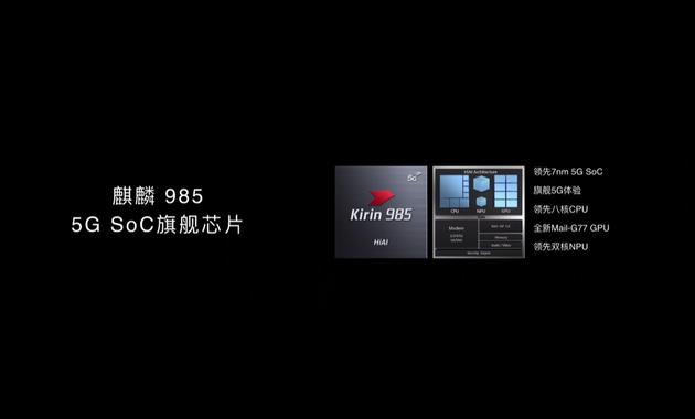 华为发布第三款5G芯片麒麟985-最极客