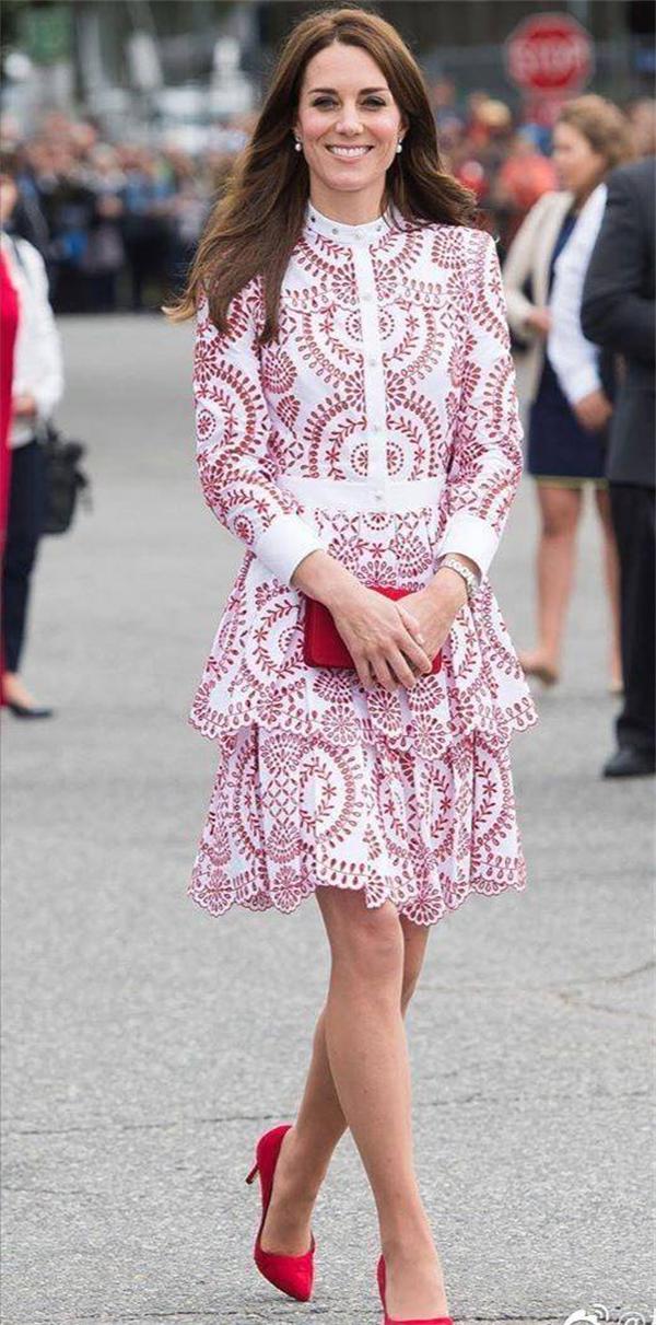 凯特王妃开创自我派王室穿搭风格，不走奢华路线，照样做名媛