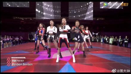 硬糖少女新歌舞台首秀超新星主题曲《硬要赢》，网友：太棒了