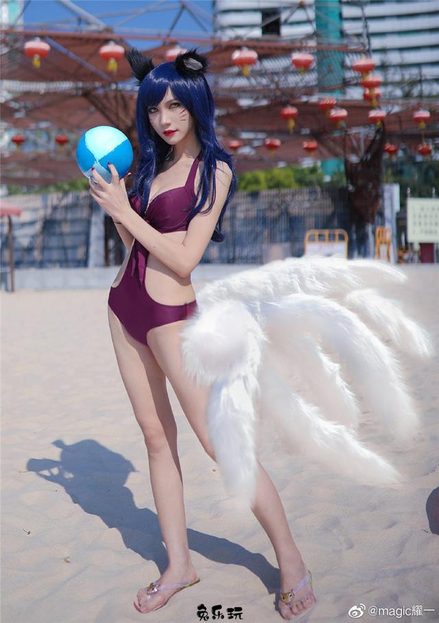 magic耀一微博图片丨英雄联盟·泳池派对·阿狸