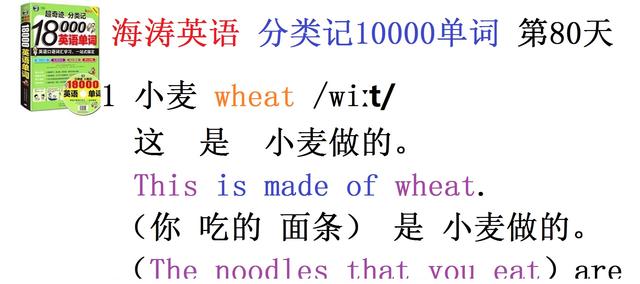 玉米英语单词图片