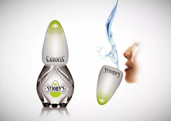 艺术与设计 - 矿泉水的包装设计,看着就想喝