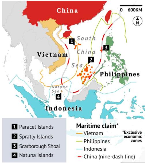 紧紧跟随美国！澳洲发表声明否认中国在南海的主权主张