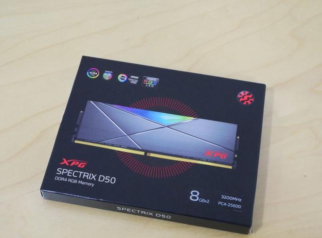 威刚 XPG SPECTRIX D50内存简单开箱：对标芝奇幻光戟