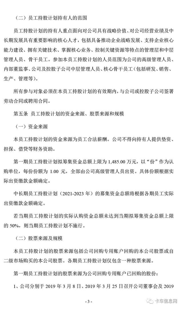 连续涨停封板！福田董事会发决议公告！员工持股、解聘副总张伟…