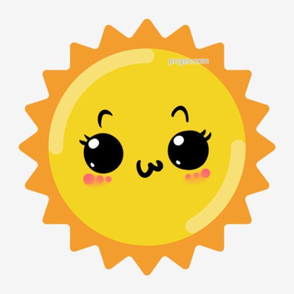 卡通简约可爱太阳装饰素材png搜索网 精选免抠素材 透明png图片分享下载 Pngss Com