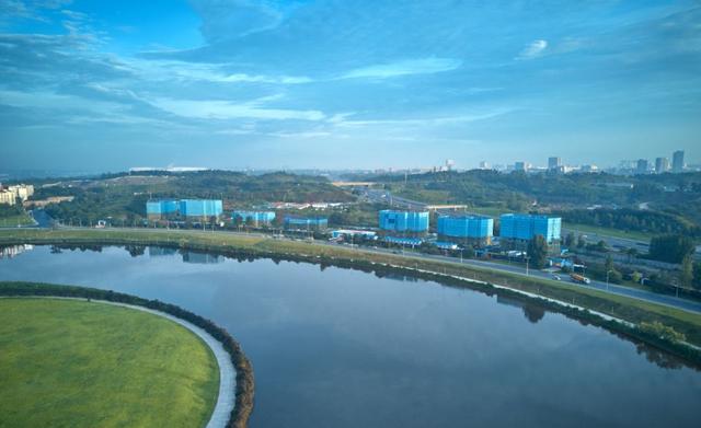 独家!天府中央商务区唯一河湾,竟然美成这样